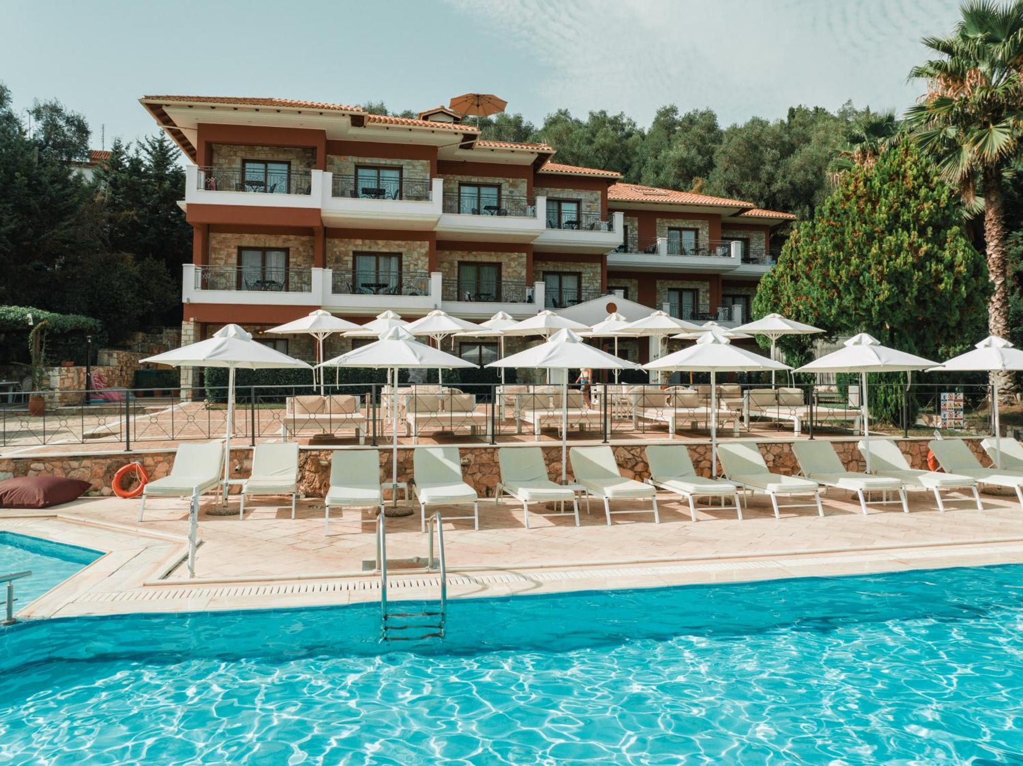 Dracos Hotel Parga Exterior foto